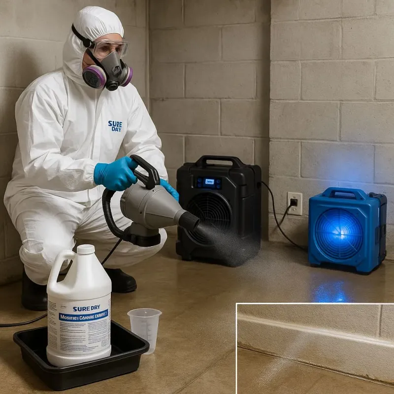 Sanitization and Odor Removal process in Kingston, OK