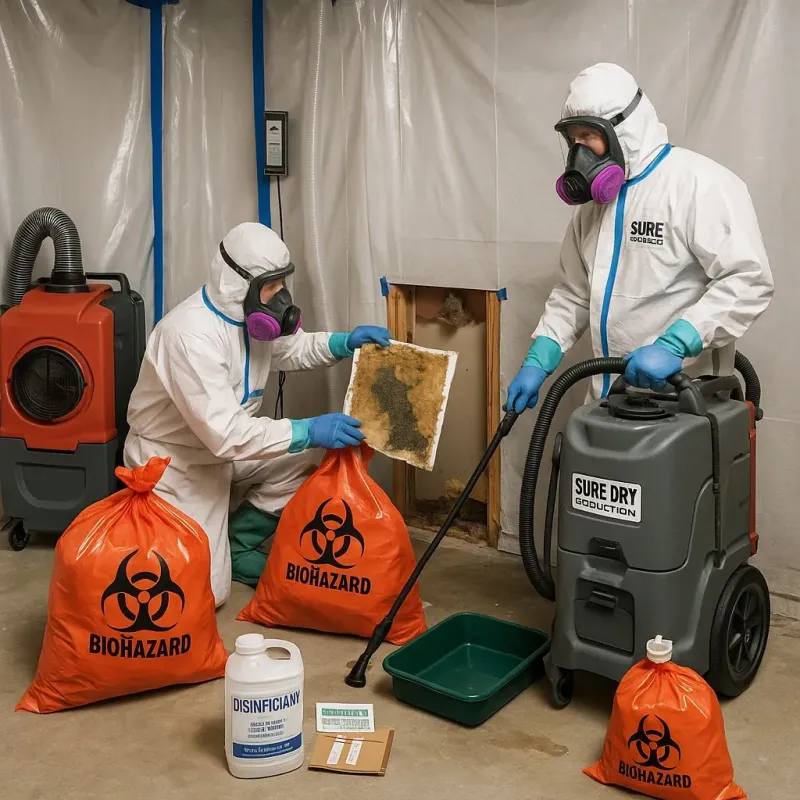 Contaminated Water Handling Protocols process in Kingston, OK