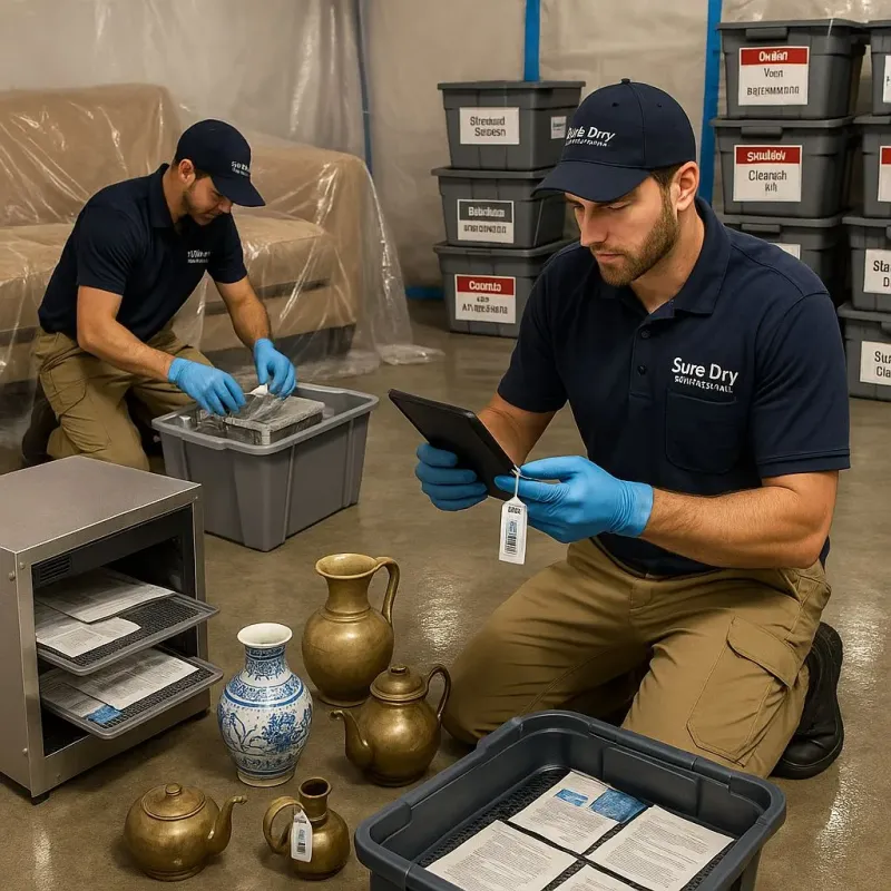 Content Protection and Restoration process in Kingston, OK