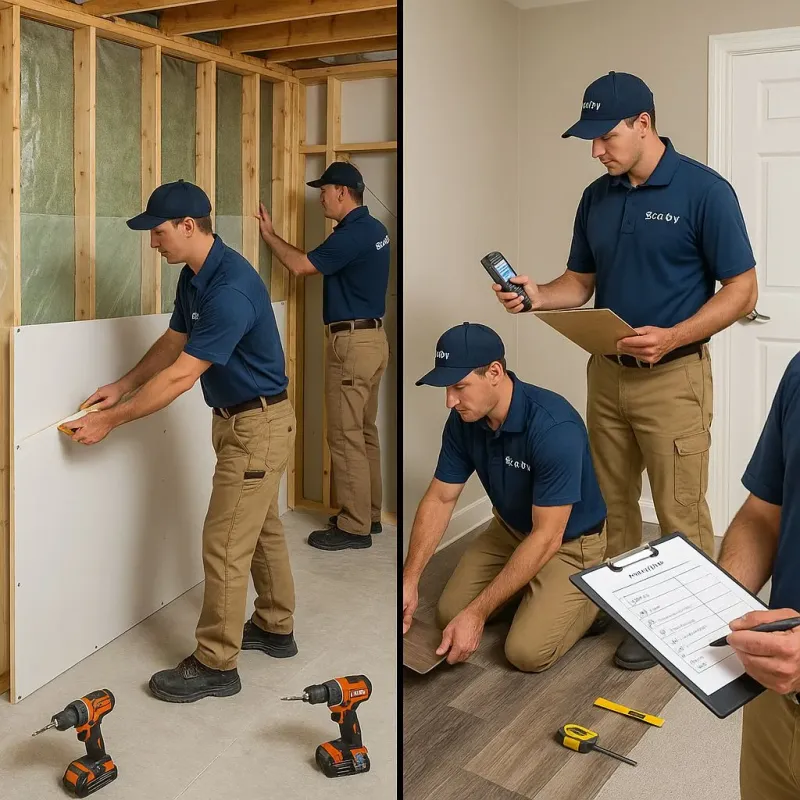 Repairs and Reconstruction process in Kingston, OK
